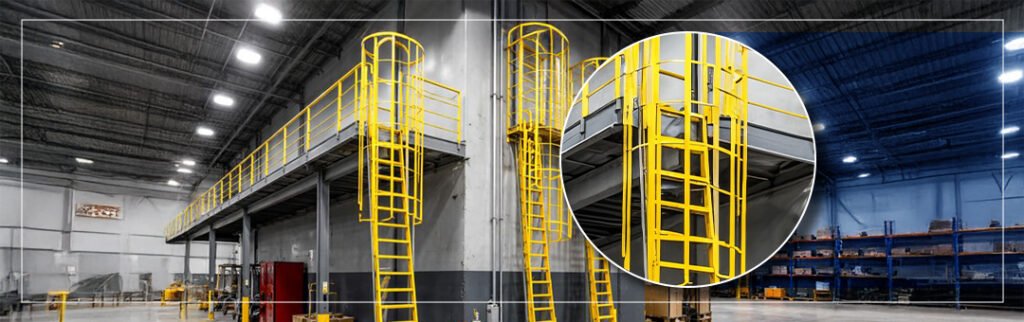 How Cage Ladders Reduce Workplace Accidents?