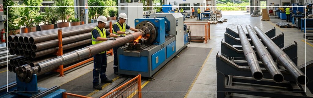 Eco-Friendly Manufacturing of Swaged Poles – Is It Possible?